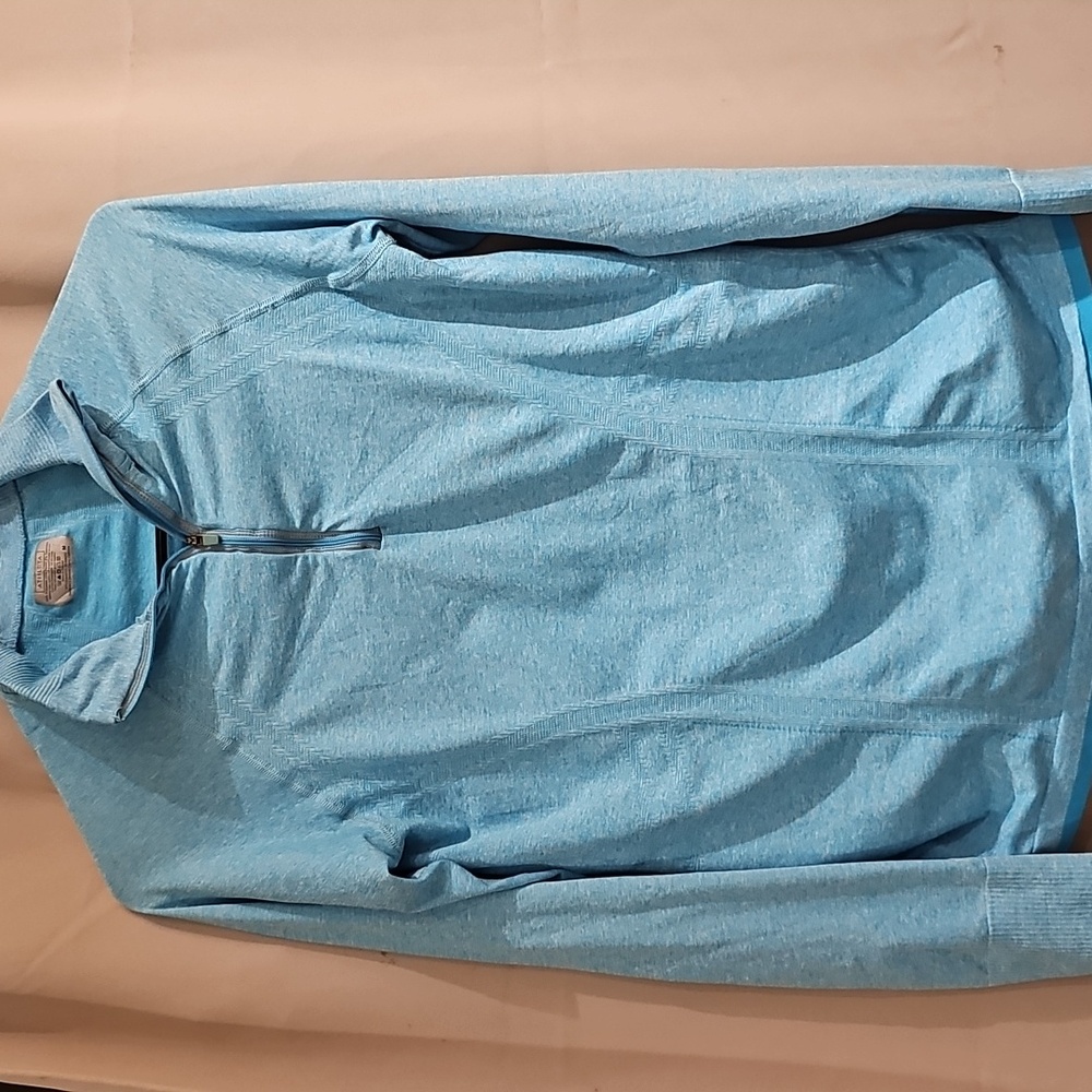 Athleta Fast Track Half Zip Long Sleeve Top S